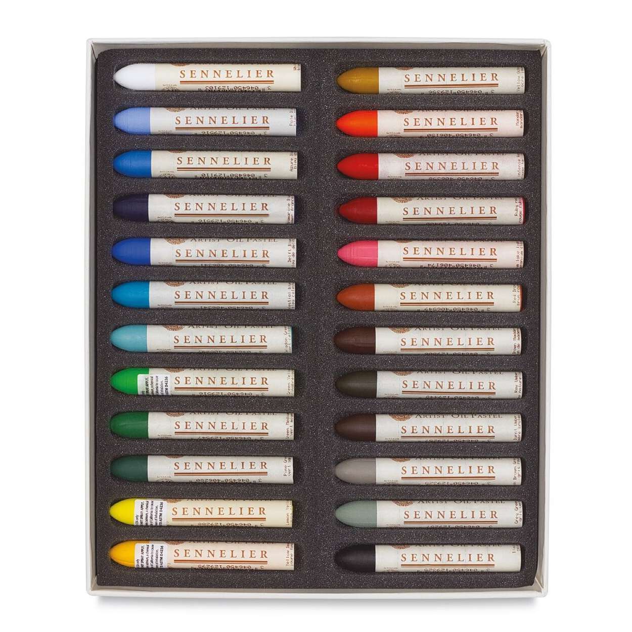 PASTEL OLEOSO SENNELIER 24 CORES