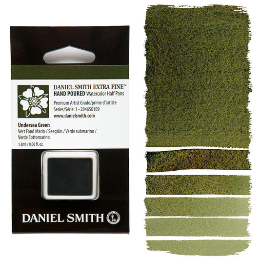 AQUARELA DANIEL SMITH HALF PAN UNDERSEA GREEN 109