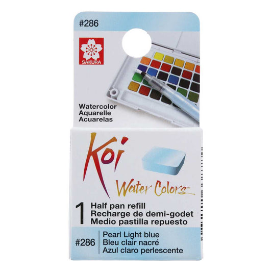 AQUARELA SAKURA KOI HALF PAN AZUL CLARO PEROLA - 286