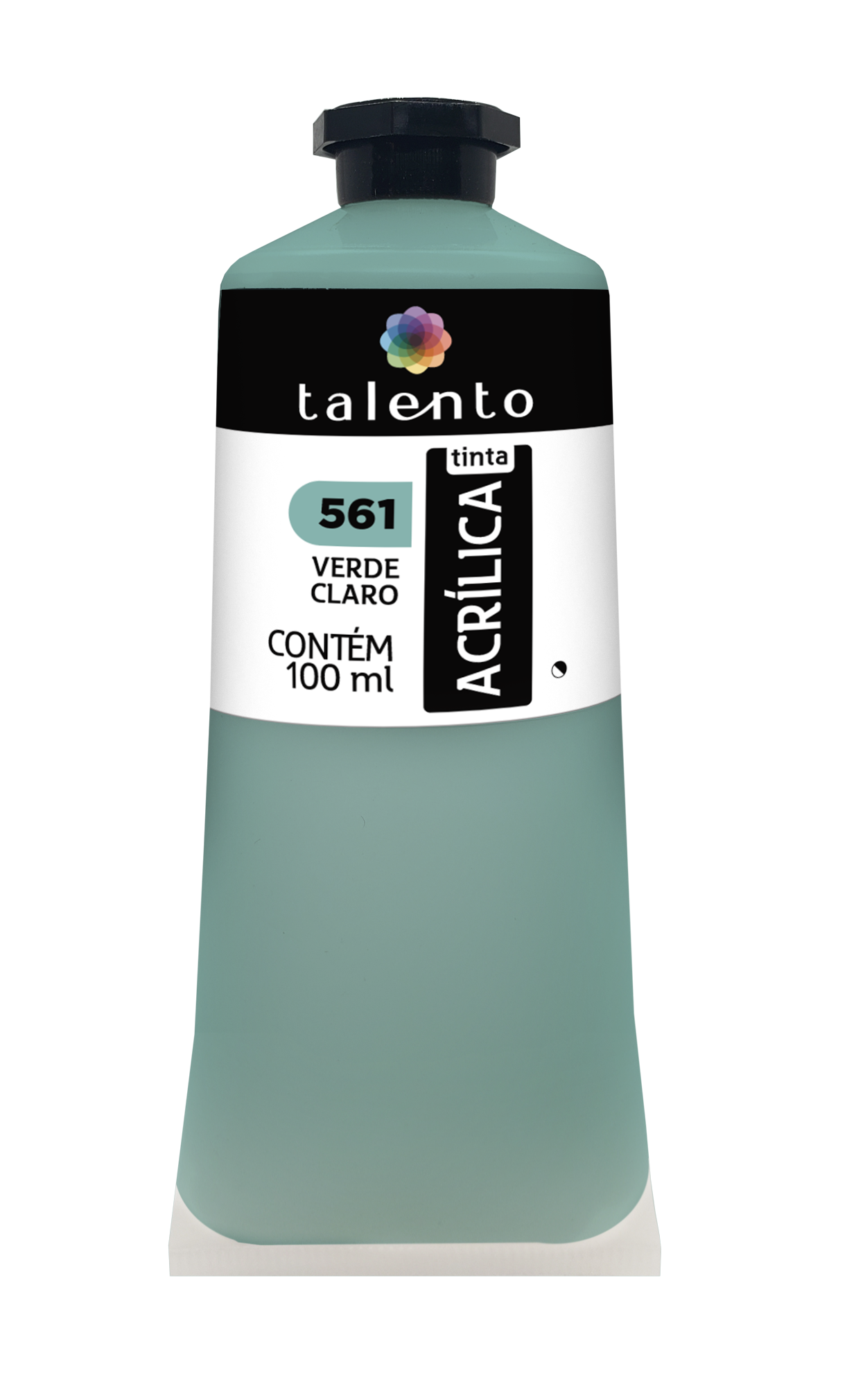 ACRILICA TALENTO 100ML 561 VERDE CLARO