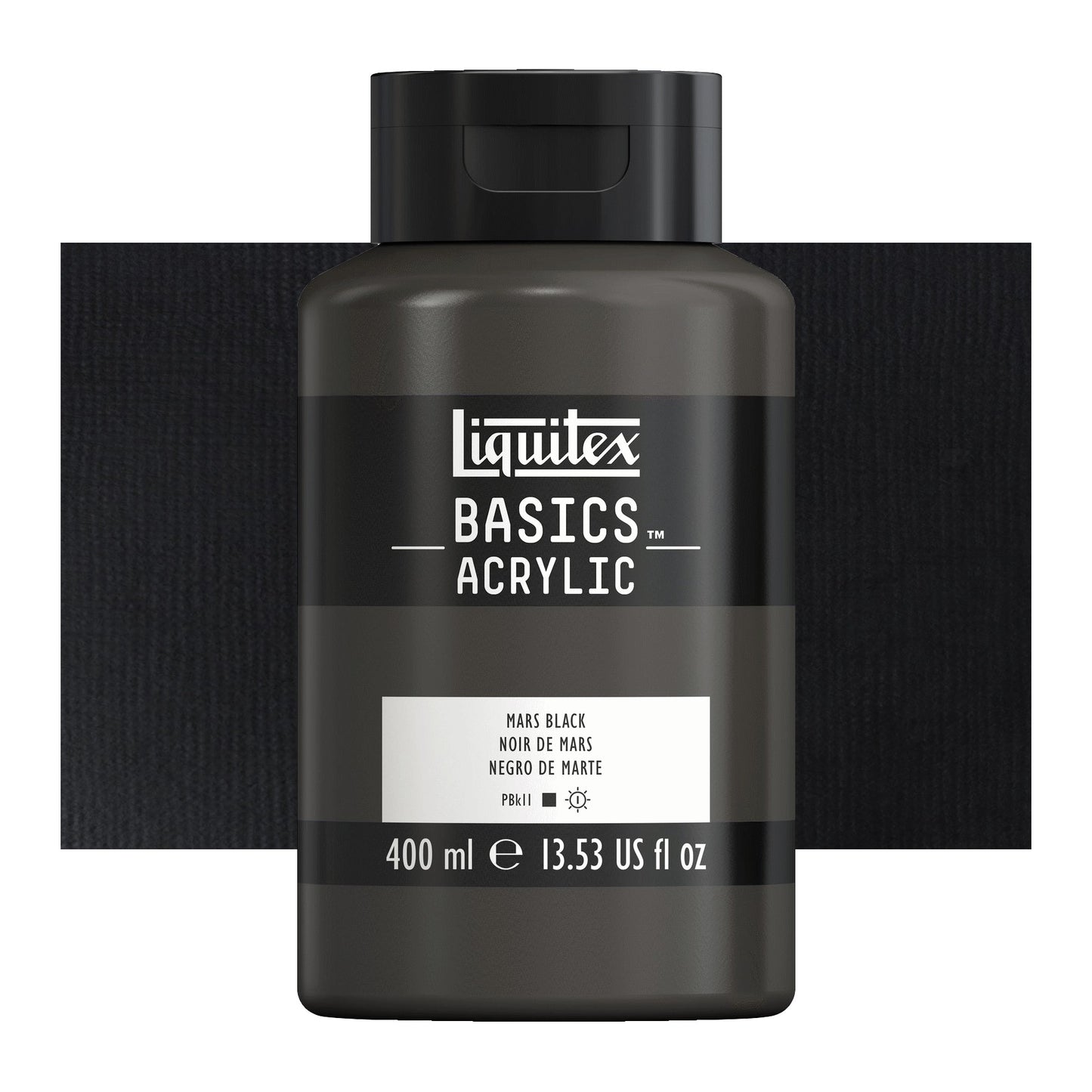 ACRILICA LIQUITEX BASICS 400ML 725 MARS BLACK