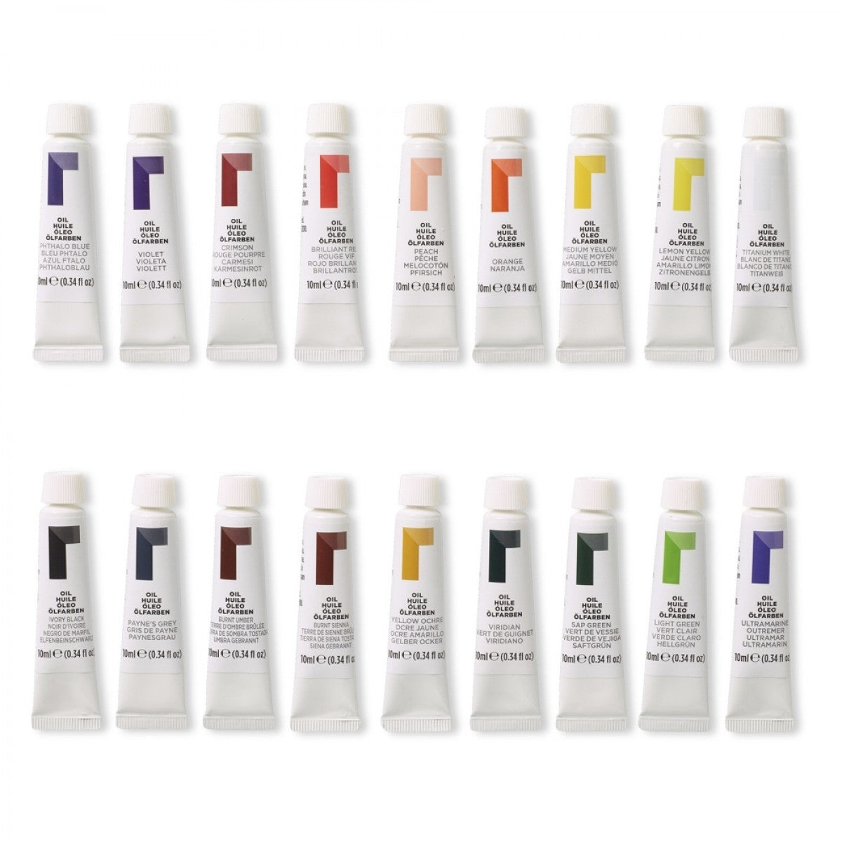 ESTOJO OLEO REEVES 18 CORES 10ml