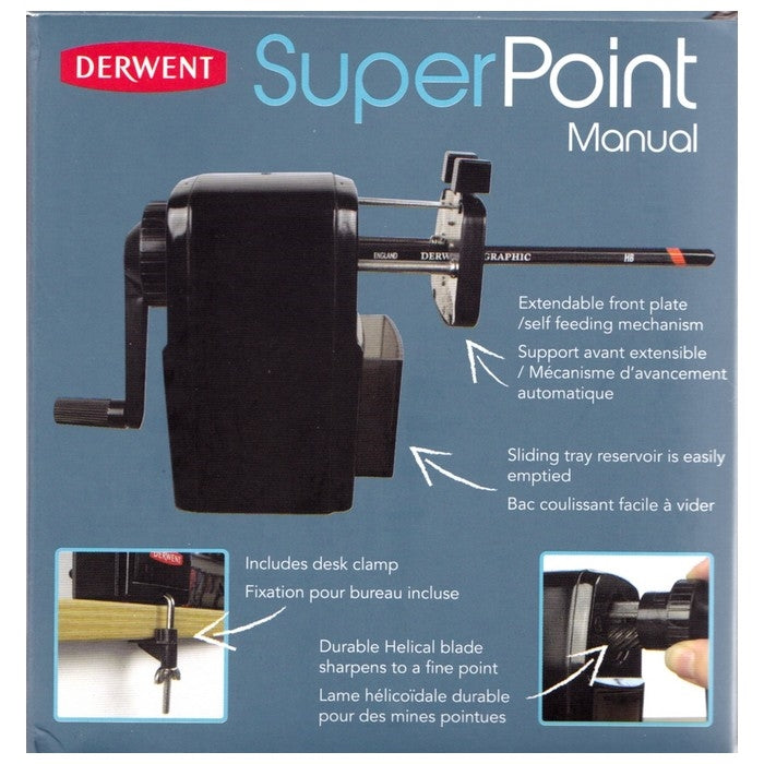 APONTADOR MESA DERWENT SUPER POINT MANUAL