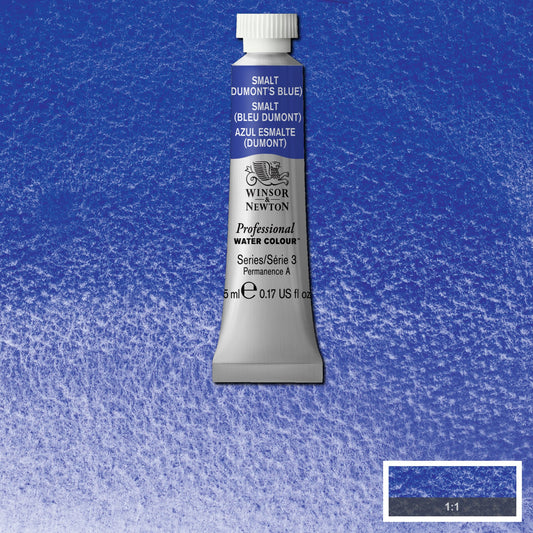 AQUARELA WINSOR NEWTON ARTISTS 5ml 710 SMALT DUMONT'S BLUE S3