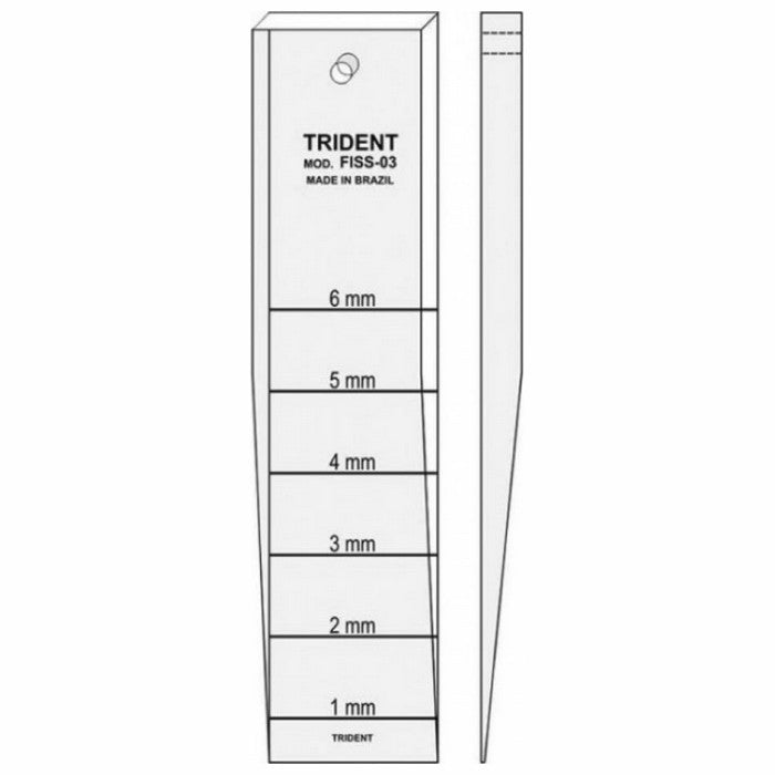 FISSUROMETRO TRIDENT FISS-03