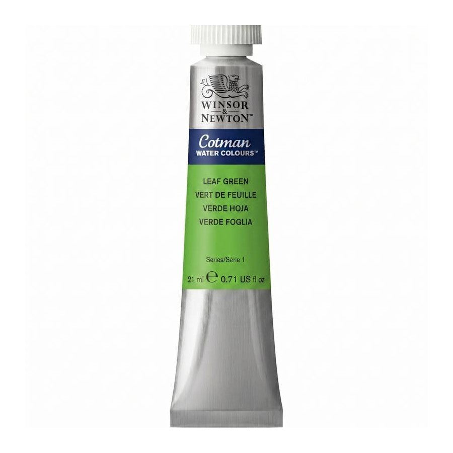 AQUARELA WINSOR NEWTON COTMAN 21ML LEAF GREEN 0307341