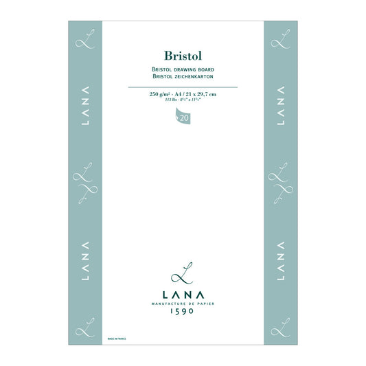BLOCO LANA BRISTOL A4 250g/m2 20 FOLHAS