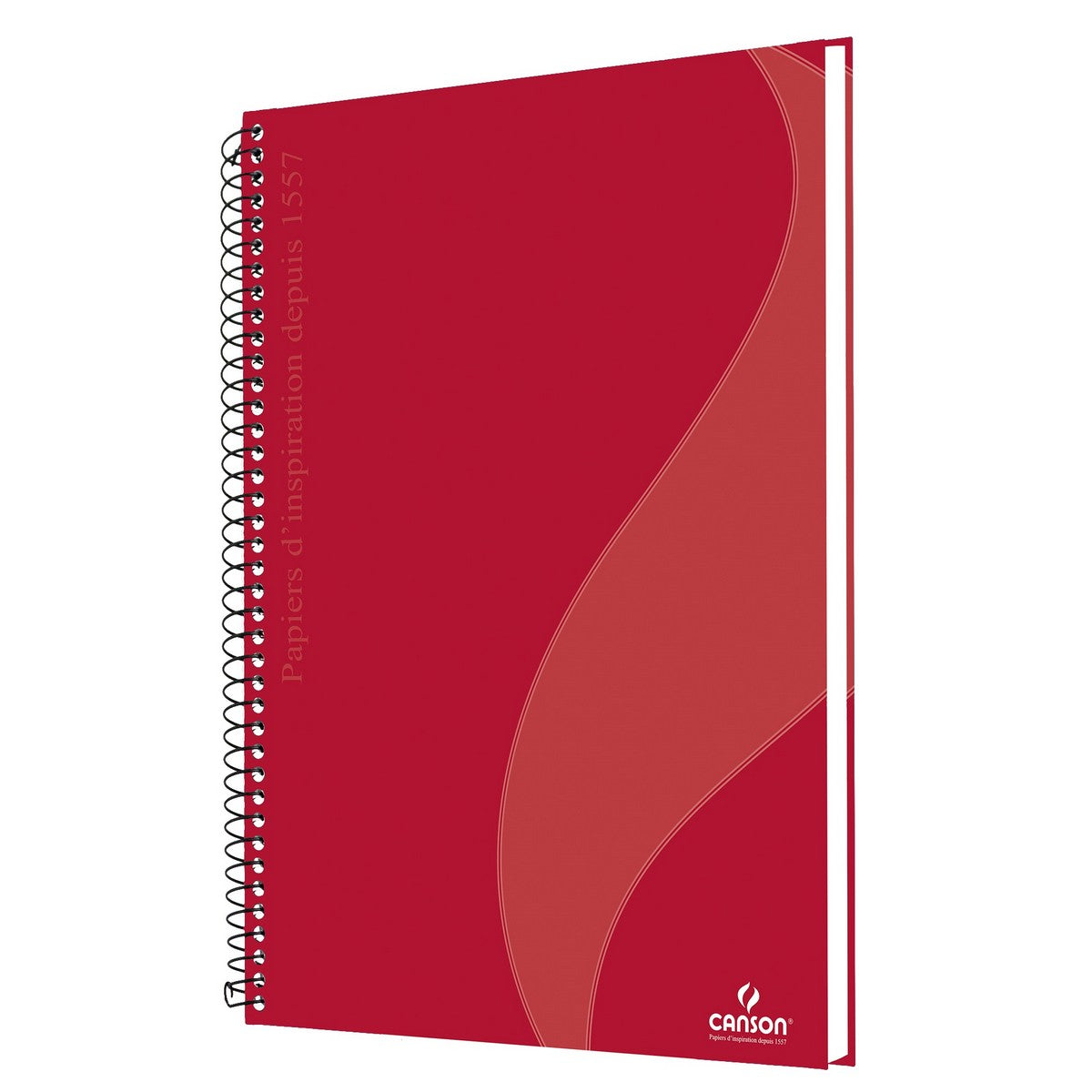 CADERNO CANSON ESCRITA A4 VERMELHO 80 FOLHAS PAUTA 90G/M2