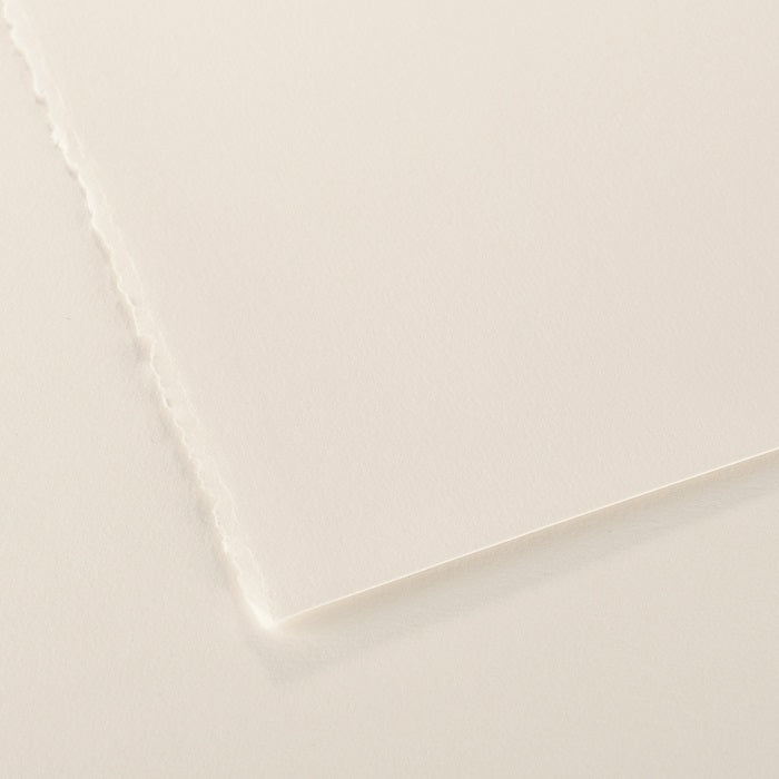 PAPEL CANSON EDITION 250G/M2 56X76 ANTIQUE WHITE 100% COTTON