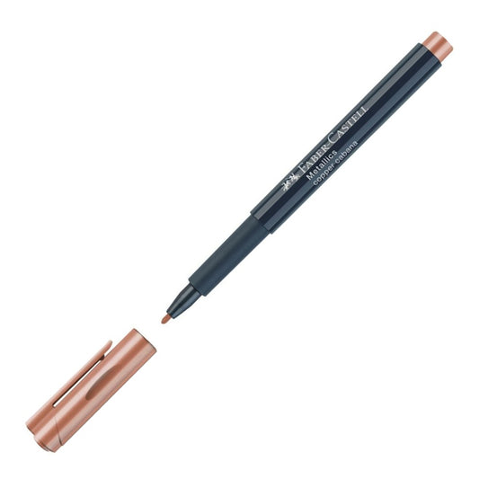 CANETA FABER CASTELL METALICA COBRE CABANA METAL