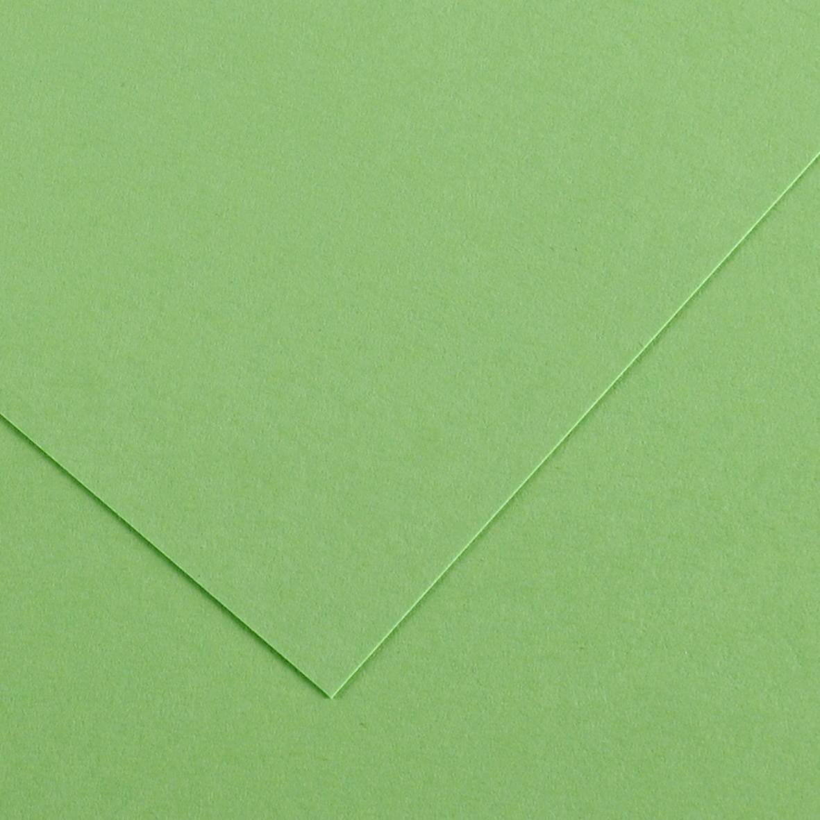 PAPEL CANSON IRIS VIVALDI 120G/M2 50X65 VERDE MACA