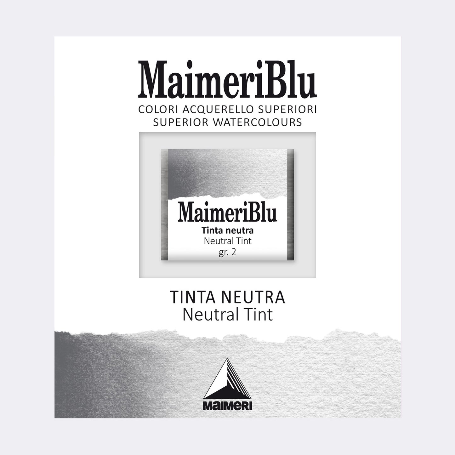 AQUARELA MAIMERIBLU ARTISTS HALF PAN 560 NEUTRAL TINT