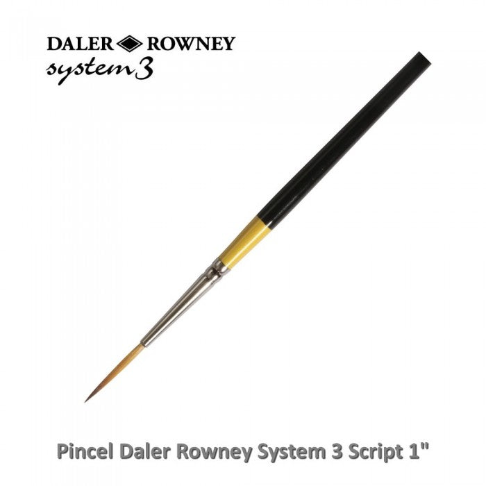 PINCEL DALER ROWNEY SYSTEM 3 SCRIPT LINER1" SY50