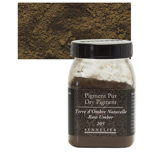PIGMENTO PURO SENNELIER 205 RAW UMBER 120g