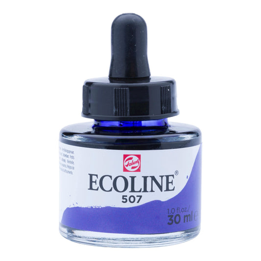 AQUARELA TALENS ECOLINE 30ML 507 ULTRAMARINE VIOLET