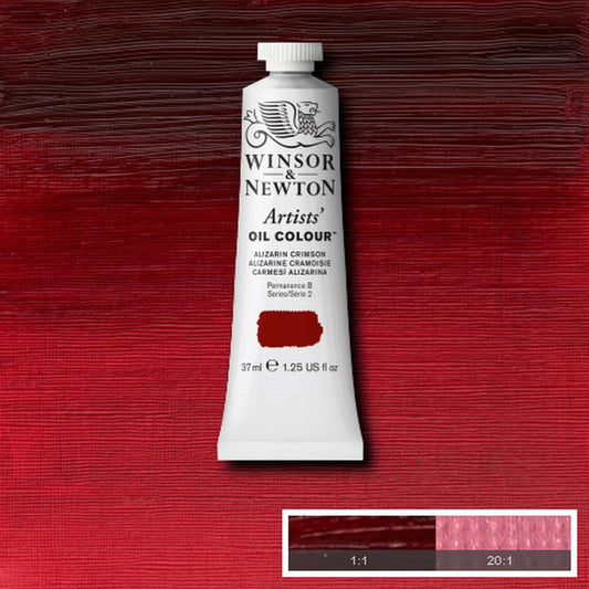 OLEO WINSOR NEWTON ARTISTS 037ML 004 ALIZARIN CRIMSON S2