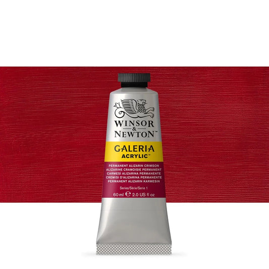 ACRILICA WINSOR NEWTON GALERIA 60ml 466 PERMANENT ALIZARIN CRIMSON