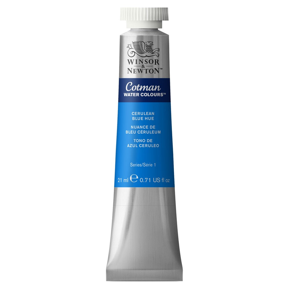 AQUARELA WINSOR NEWTON COTMAN 21ML CERULEAN BLUE HUE 0308139