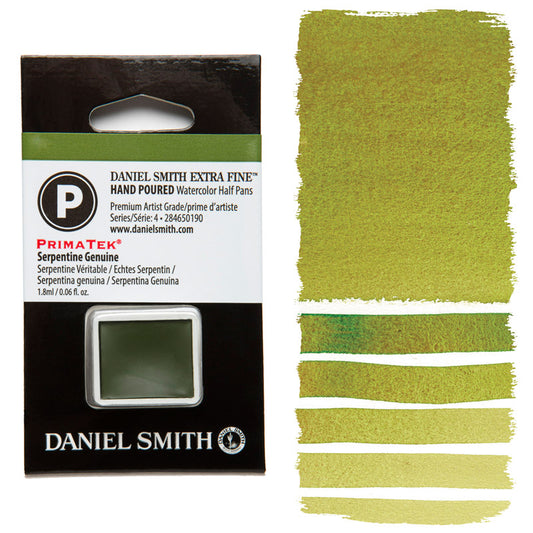 AQUARELA DANIEL SMITH HALF PAN SERPENTINE GENUINE (PRIMATEK) 190