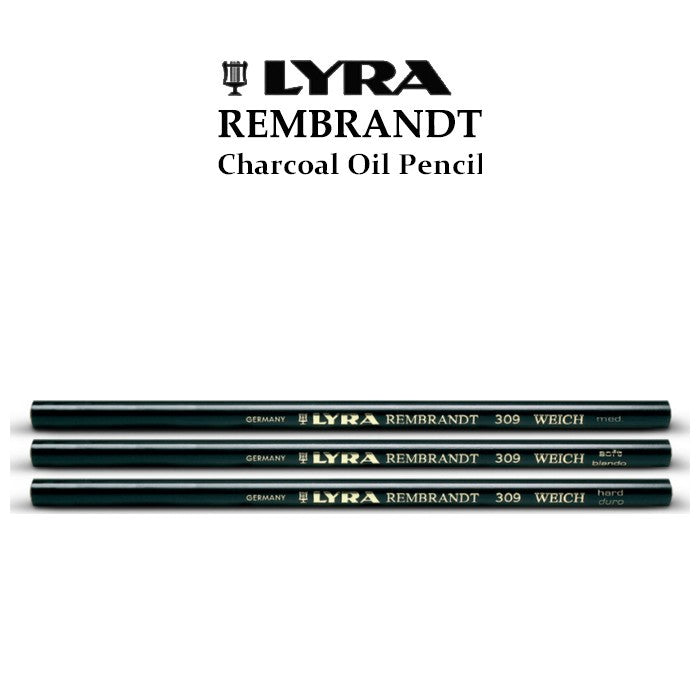 LAPIS CARVAO LYRA FUSAIN CHARCOAL OIL HARD 309