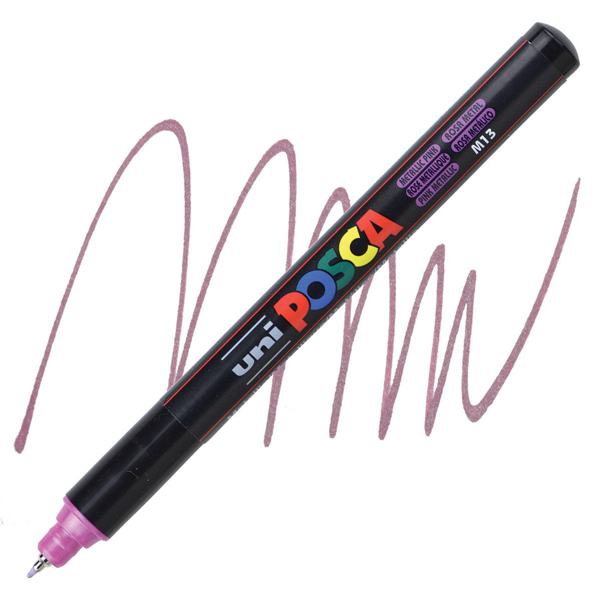 CANETA POSCA PC-1MR M13 ROSA METALICO