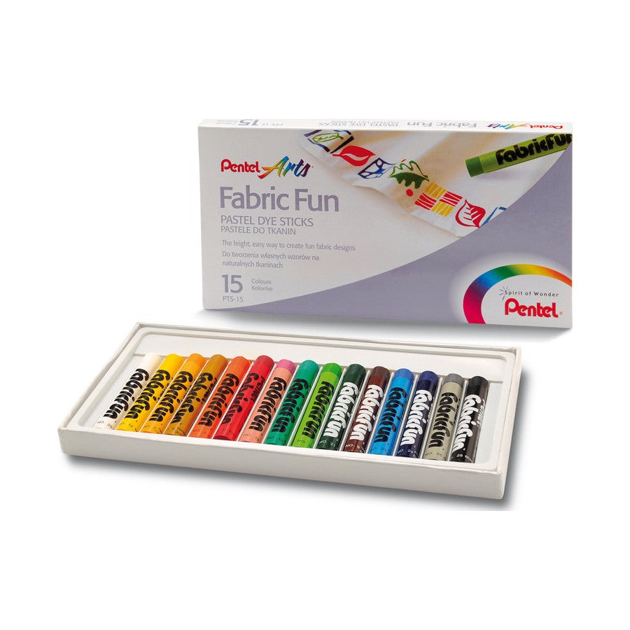 PASTEL TECIDO 15 CORES PENTEL (FABRIC FUN)
