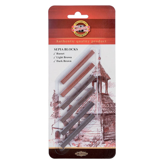 PASTEL SECO CARRE KOH-I-NOOR 06 TERRAS KOH-I-NOOR