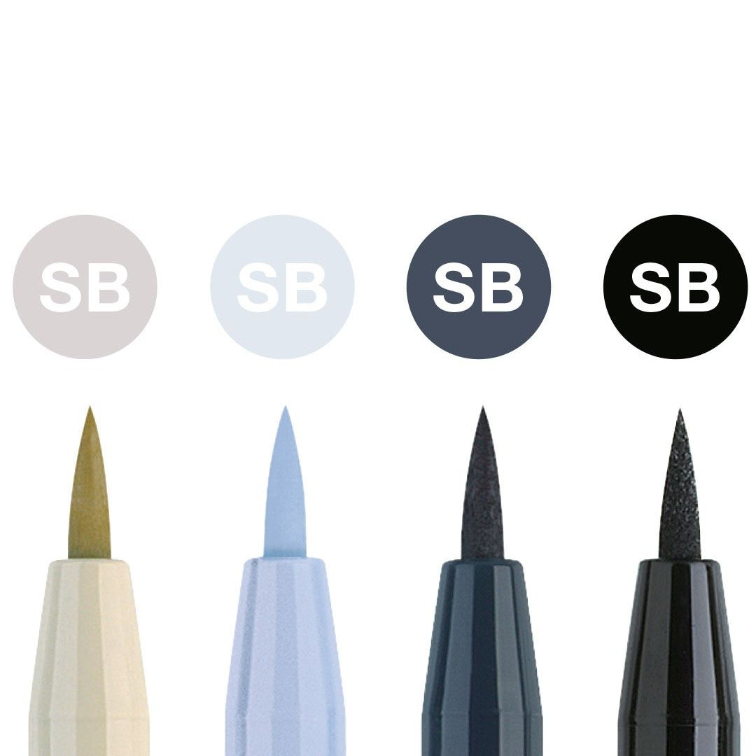 CANETA FABER CASTELL PITT 04 BRUSH GREY (TONS CINZA)