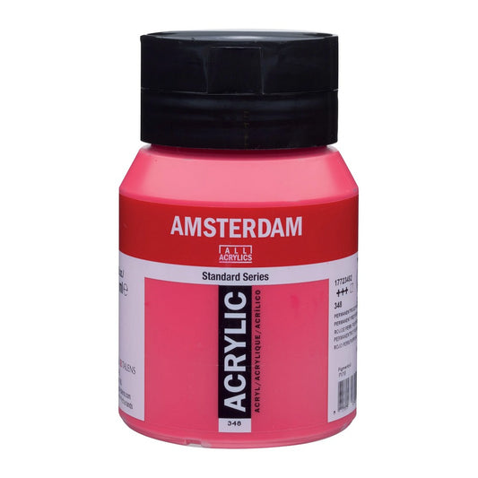 ACRILICA TALENS AMSTERDAM 500ml 348 PERMANENT RED PURPLE