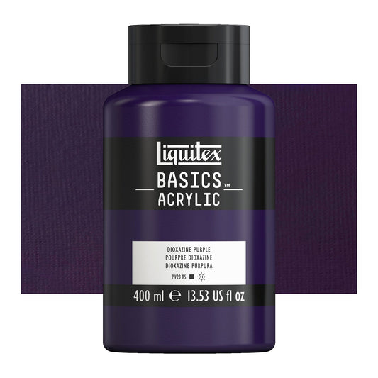 ACRILICA LIQUITEX BASICS 400ml 713 DIOXAZINE PURPLE
