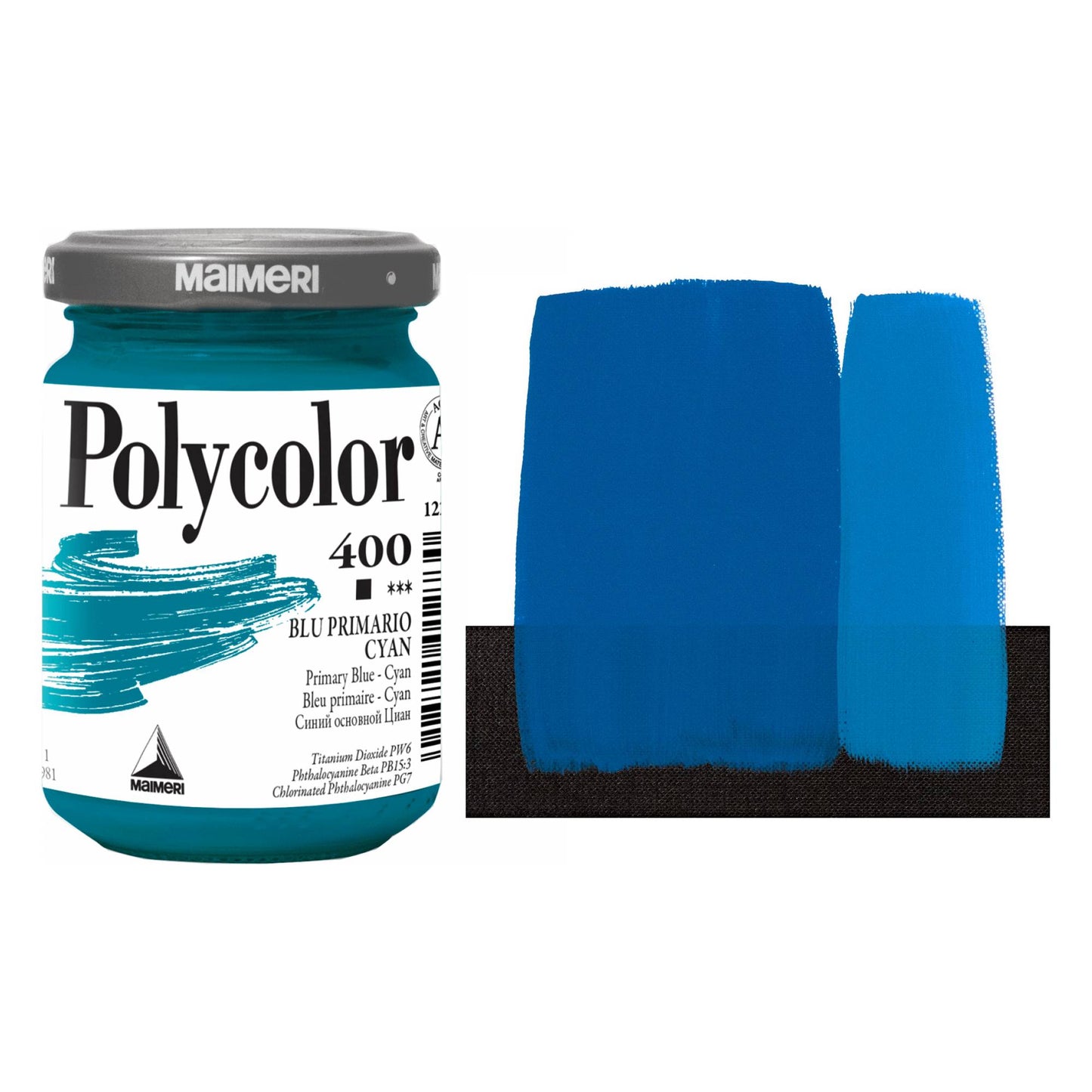 ACRILICA MAIMERI POLYCOLOR 140ML 400 PRIMARY BLUE