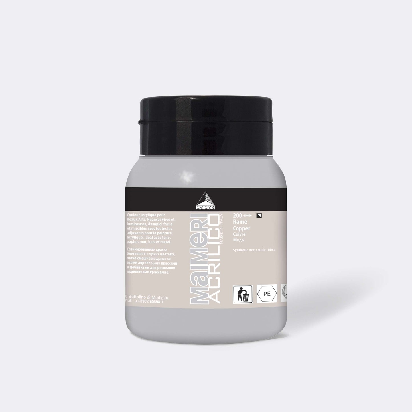 ACRILICA MAIMERI ACRILICO 0500ML 200 COBRE METALICO