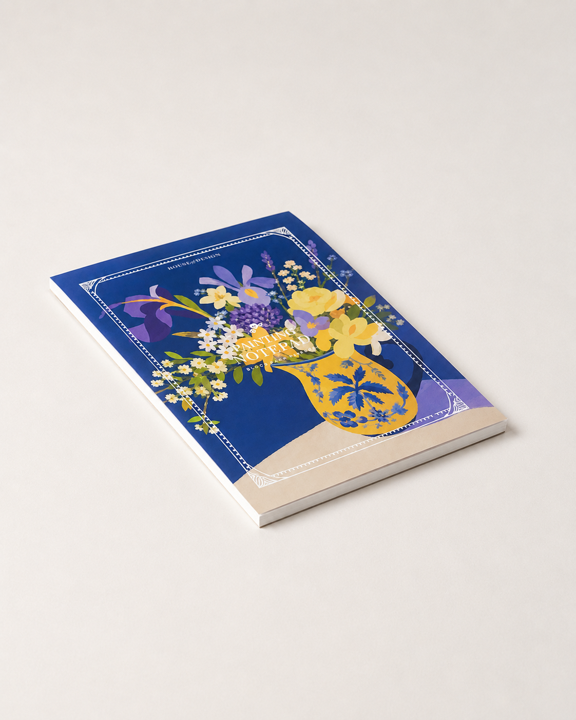 BLOCO PARA PINTURA FLOR DE IRIS