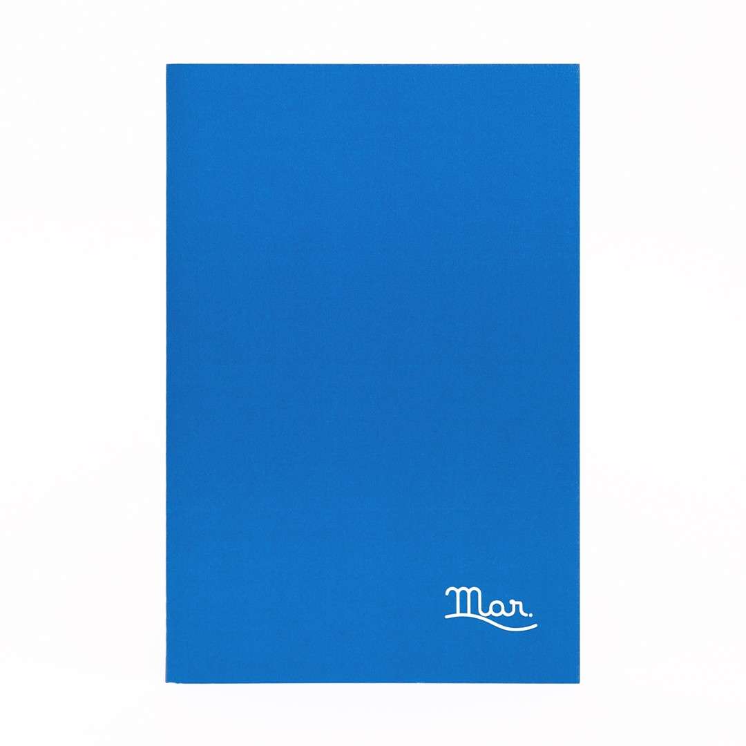 KIT C/ 03 JOURNALS COLORIDOS (AZUL CLARO, AZUL E VERMELHO) A5 S/ PAUTA