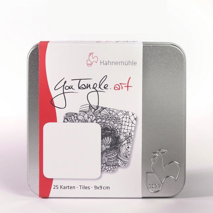 YOU TANGLE.ART HAHNEMUHLE 09x09cm 310g/m2 25 FOLHAS