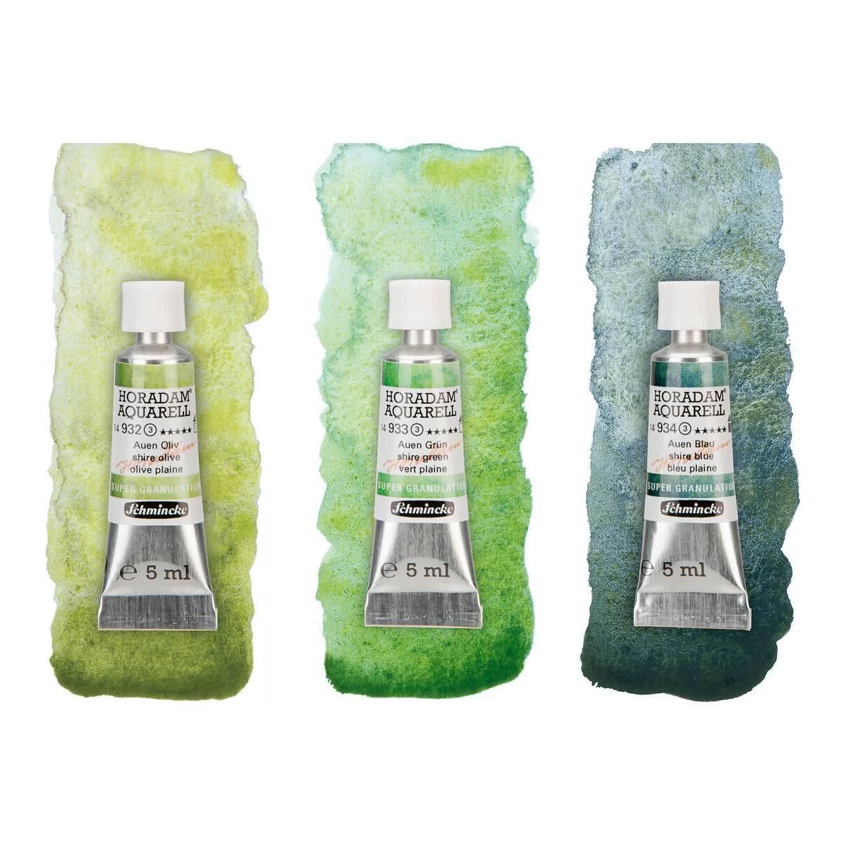 ESTOJO AQUARELA SCHMINCKE HORADAM SUPER GRANUL 5ML SHIRE C/ 03