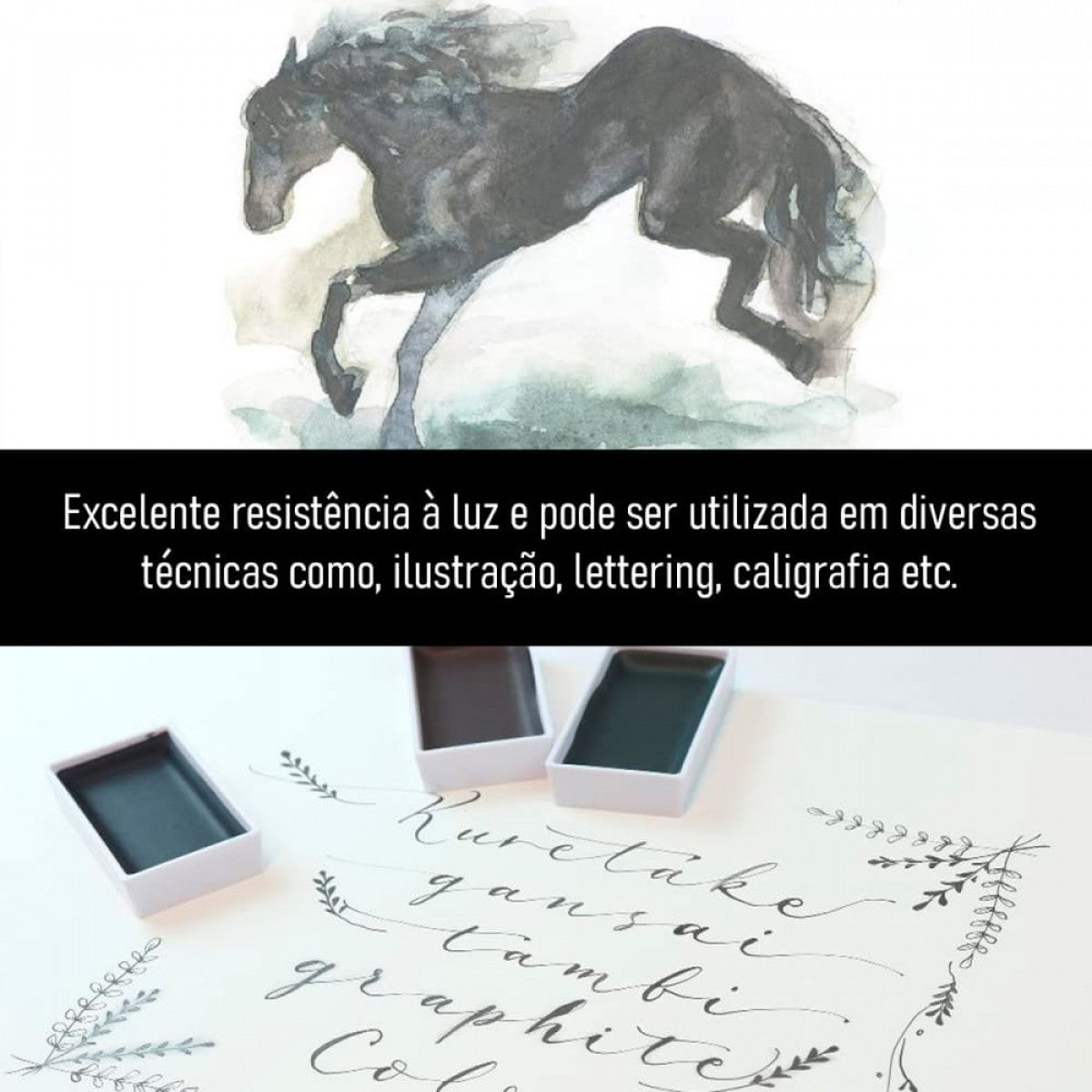 AQUARELA KURETAKE GANSAI TAMBI 06 GRAPHITE CORES MC20GR6V