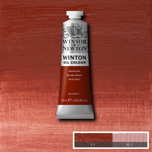 OLEO WINSOR NEWTON WINTON 37ML 317 INDIAN RED
