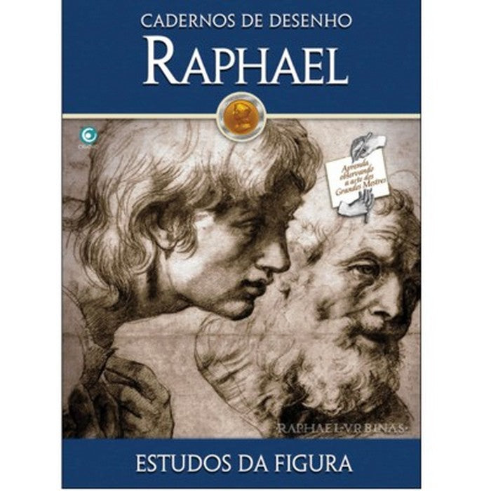 CADERNOS DE DESENHO "RAPHAEL - ESTUDOS DA FIGURA" CRIATIVO