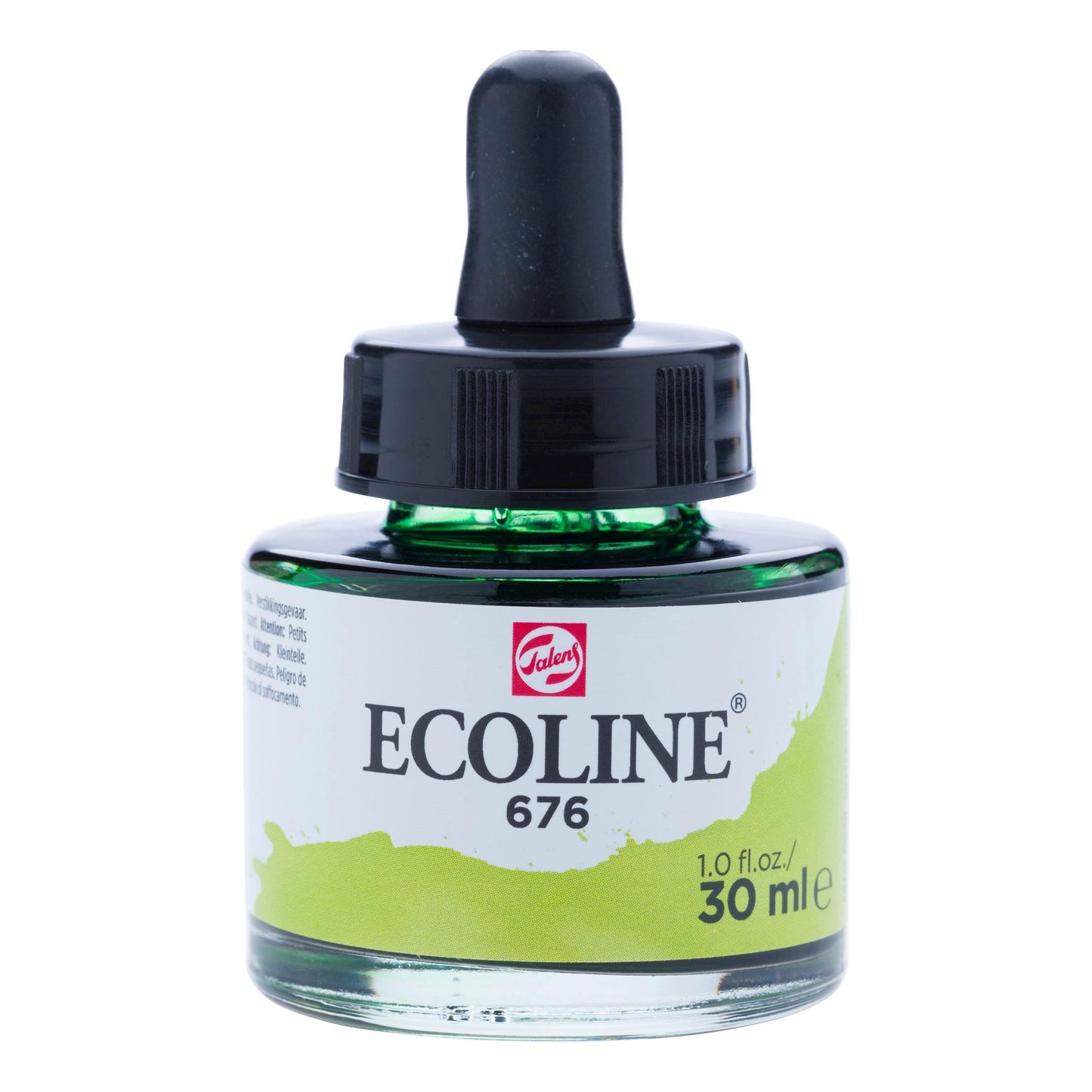 AQUARELA TALENS ECOLINE 30ML 676 GRASS GREEN