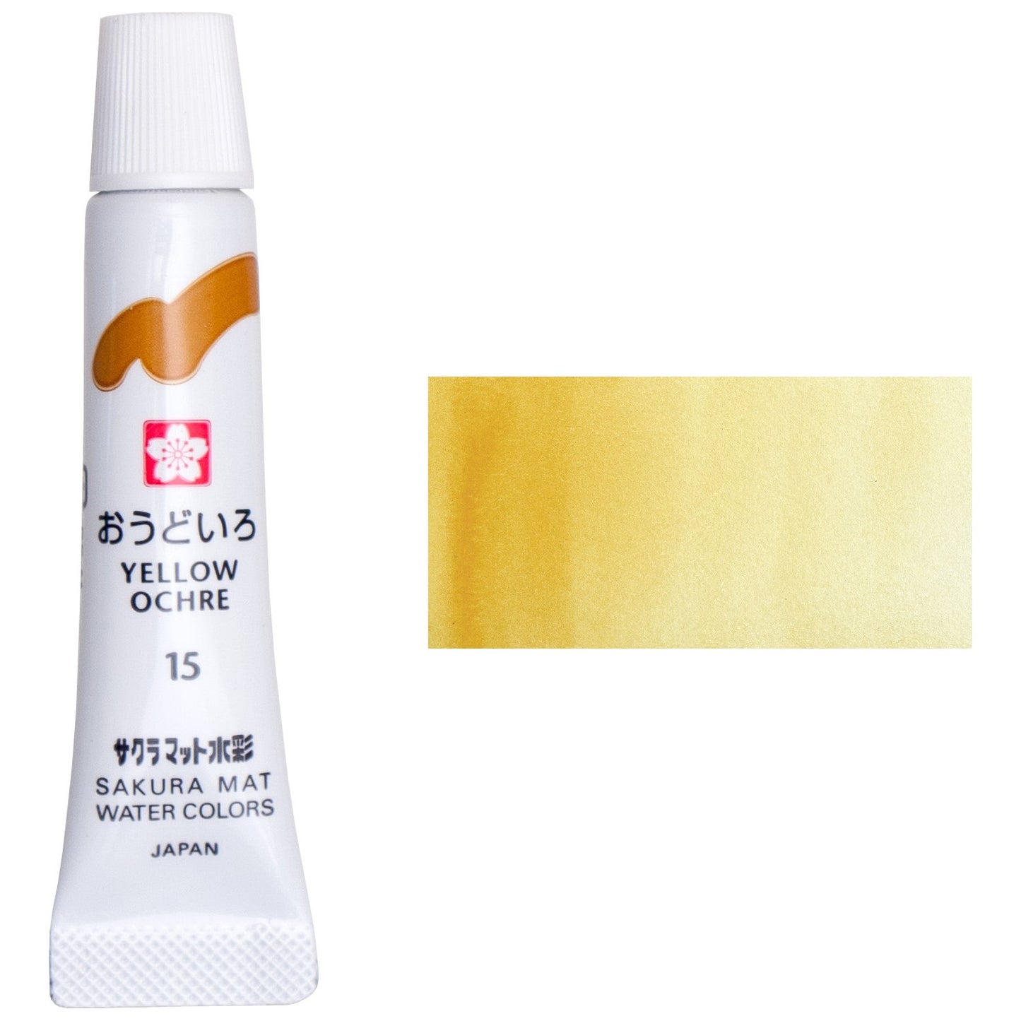 AQUARELA SAKURA MAT 5ML 15 OCRE AMARELO