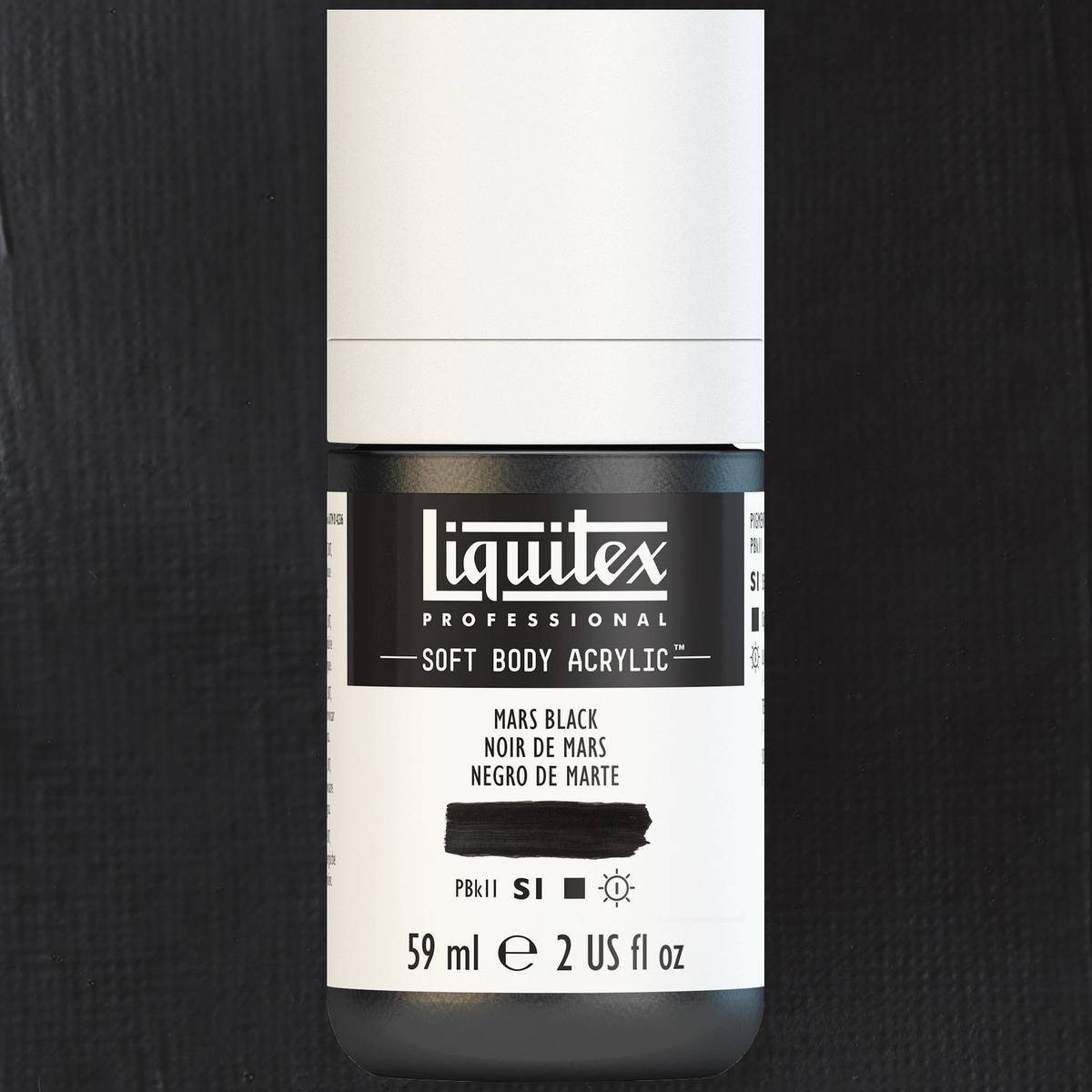 ACRILICA LIQUITEX SOFT BODY 59ML 276 MARS BLACK S1 1959276