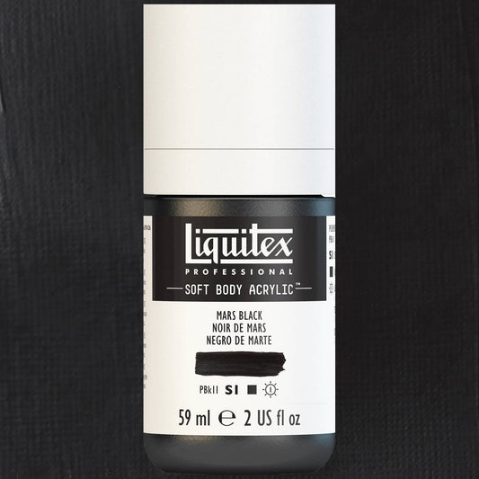ACRILICA LIQUITEX SOFT BODY 59ML 276 MARS BLACK S1 1959276