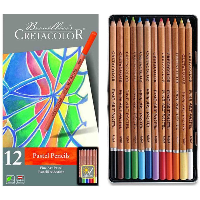 LAPIS PASTEL CRETACOLOR 12 CORES 470 12