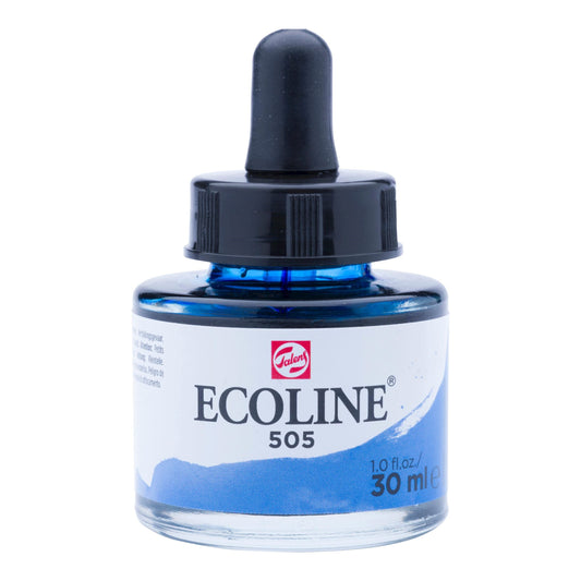 AQUARELA TALENS ECOLINE 30ML 505 ULTRAMARINE LIGHT