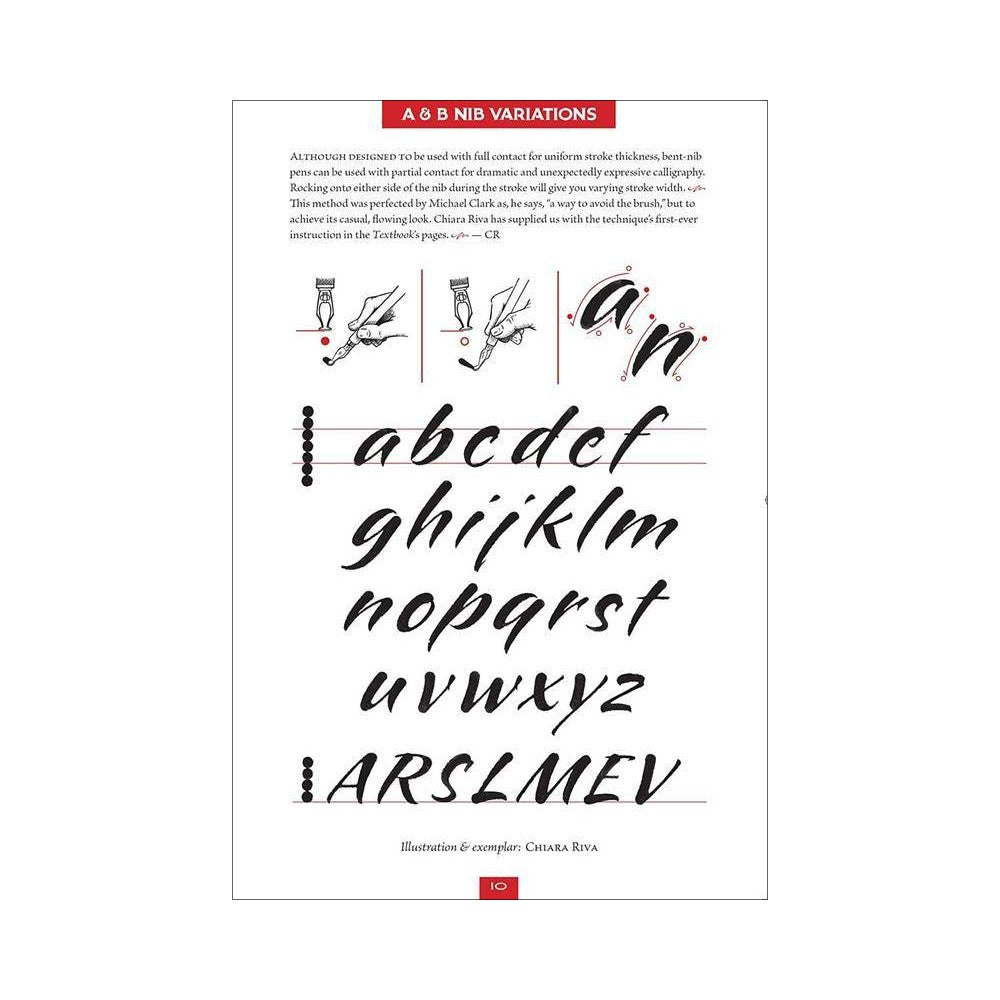 LIVRO "TEXTBOOK CALIGRAFIA SPEEDBALL 3073 EDICAO 25"