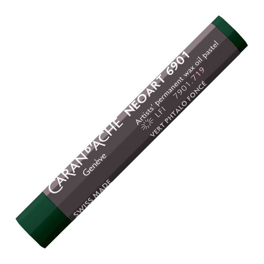 PASTEL CARAN D´ACHE NEOART 719 DARK PHTHALOCYANINE GREEN