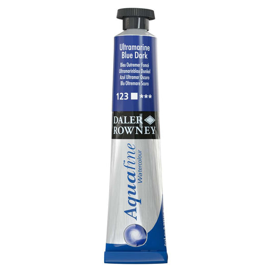 AQUARELA DALER ROWNEY AQUAFINE 8ML 123 AZUL ULTRAMARINE