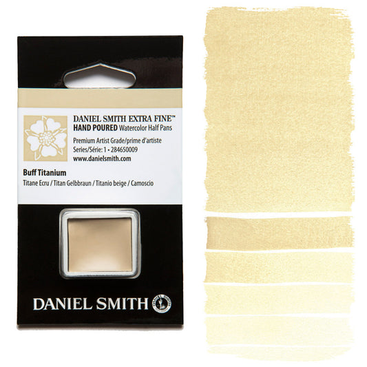 AQUARELA DANIEL SMITH HALF PAN BUFF TITANIUM 009