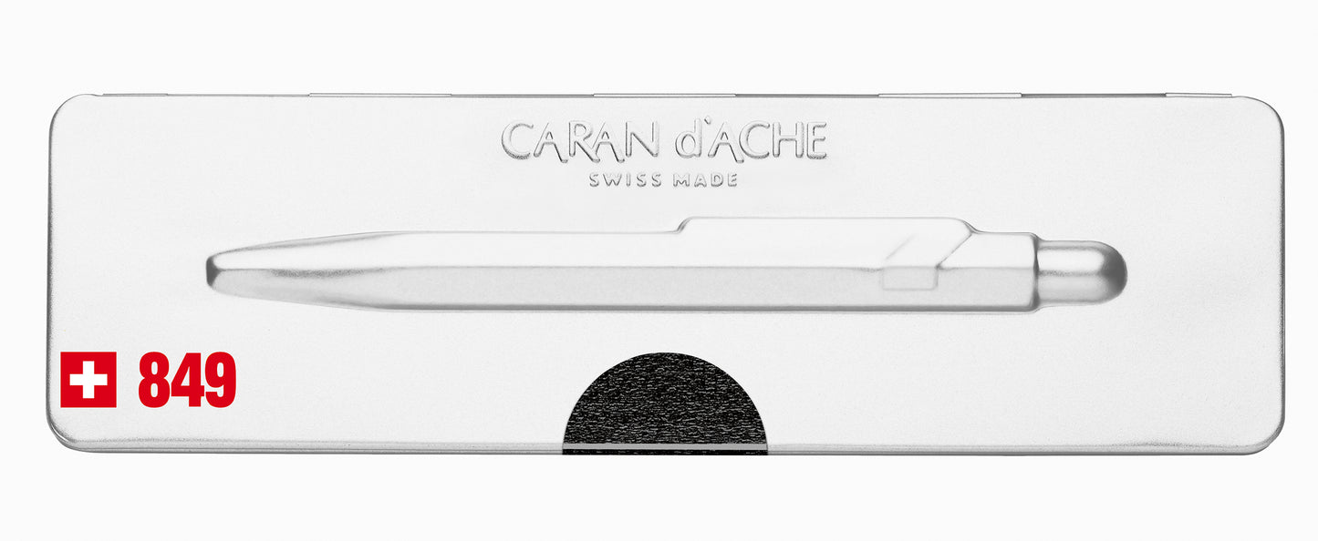 CANETA CARAN D'ACHE 849 POP LINE METAL - NOIR